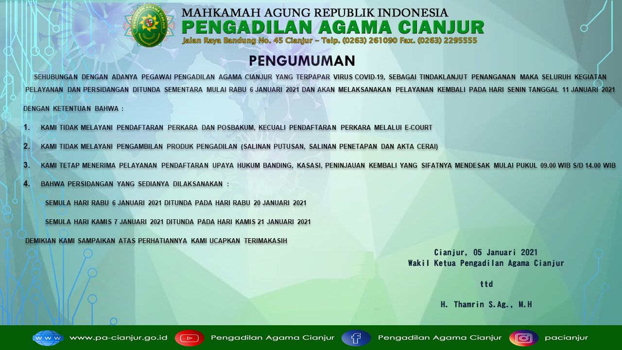 pengumuman
